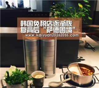 韩国免税店逐渐恢复背后 萨德困境仍然存在_开元登录(图1) 开元体育