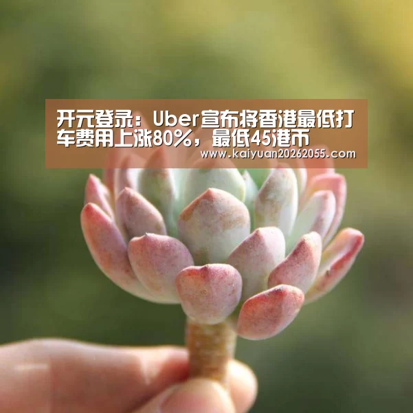 开元登录:Uber宣布将香港最低打车费用上涨80%,最低45港币(图1) 开元APP